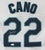 Robinson Cano Seattle Mariners Signed Autographed White #22 Jersey JSA COA