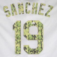 Anibal Sanchez Detroit Tigers Signed Autographed Usmc Camo #19 Jersey JSA COA