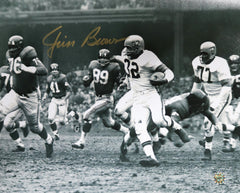 Jim Brown Cleveland Browns Signed Autographed 8" x 10" Running Photo PRO-Cert COA