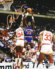 Patrick Ewing New York Knicks Signed Autographed 8" x 10" Photo Heritage Authentication COA