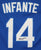Omar Infante Kansas City Royals Signed Autographed Blue #14 Jersey JSA COA