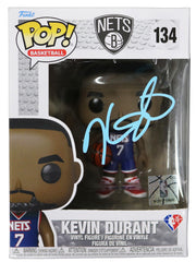 Kevin Durant Brooklyn Nets Signed Autographed NBA FUNKO POP #134 Vinyl Figure Five Star Grading COA