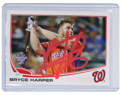 Bryce Harper Washington Nationals Signed Autographed 2013 Topps Update #US100 Baseball Card PRO-Cert COA