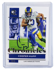 Cooper Kupp Los Angeles Rams Signed Autographed 2021 Panini Chronicles #44 Football Card PRO-Cert COA