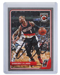 Damian Lillard Portland Trail Blazers Signed Autographed 2015-16 Panini Complete #92 Basketball Card PRO-Cert COA