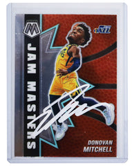 Donovan Mitchell Utah Jazz Signed Autographed 2020-21 Panini Mosaic #7 Basketball Card PRO-Cert COA
