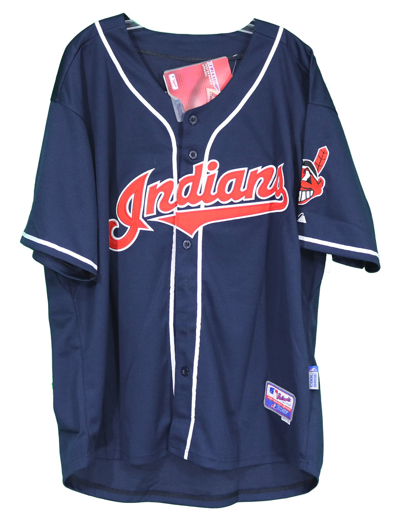 Justin Masterson Cleveland Indians Signed Autographed Blue #63 Jersey –