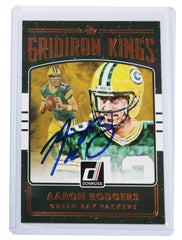 Aaron Rodgers Green Bay Packers Signed Autographed 2016 Panini Donruss #6 Football Card PRO-Cert COA