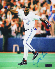 Joe Carter Toronto Blue Jays Signed Autographed 8" x 10" Photo Heritage Authentication COA