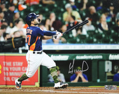 Jose Altuve Houston Astros Signed Autographed 8" x 10" Photo Heritage Authentication COA