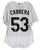 Melky Cabrera Chicago White Sox Signed Autographed White Pinstripe #53 Jersey JSA COA