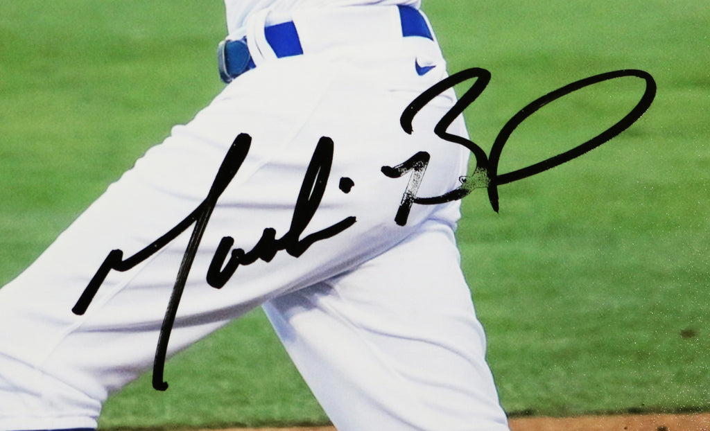 Mookie Betts Los Angeles Dodgers Signed Autographed 8 x 10 Batting Photo  Heritage Authentication COA - SMUDGED SIGNATURE