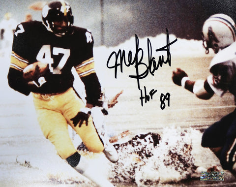 Mel Blount Pittsburgh Steelers Signed Autographed 8" x 10" Photo Heritage Authentication COA