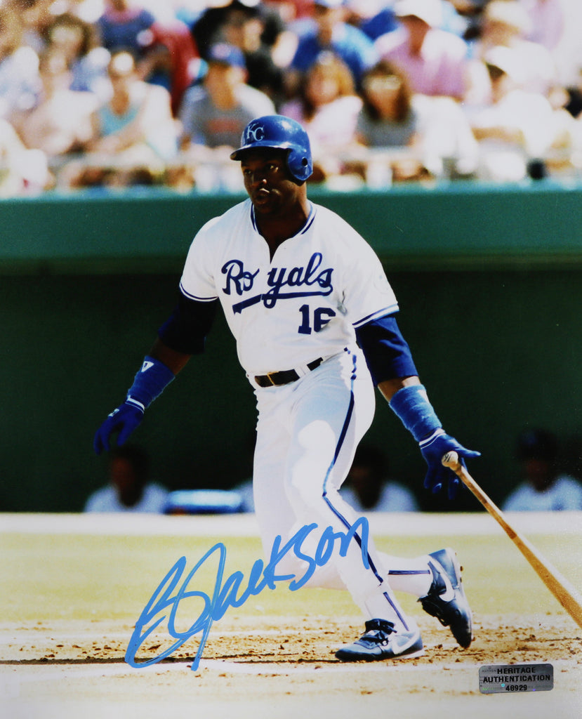 Bo Jackson Kansas City Royals Signed Autographed 8x10 Photo
