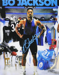 Bo Jackson Los Angeles Raiders Kansas City Royals Signed Autographed 8" x 10" Photo Heritage Authentication COA