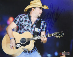 Jason Aldean Country Music Singer Signed Autographed 8" x 10" Photo Heritage Authentication COA