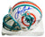 Miami Dolphins Alumni Signed Autographed Football Mini Helmet Authenticated Ink COA Shula