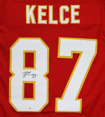 Travis Kelce Framed Signed Jersey Beckett Autographed Cincinnati