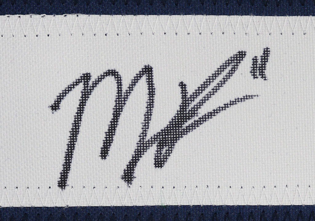 Micah Parsons Dallas Cowboys Signed Autographed Blue #11 Custom Jersey –