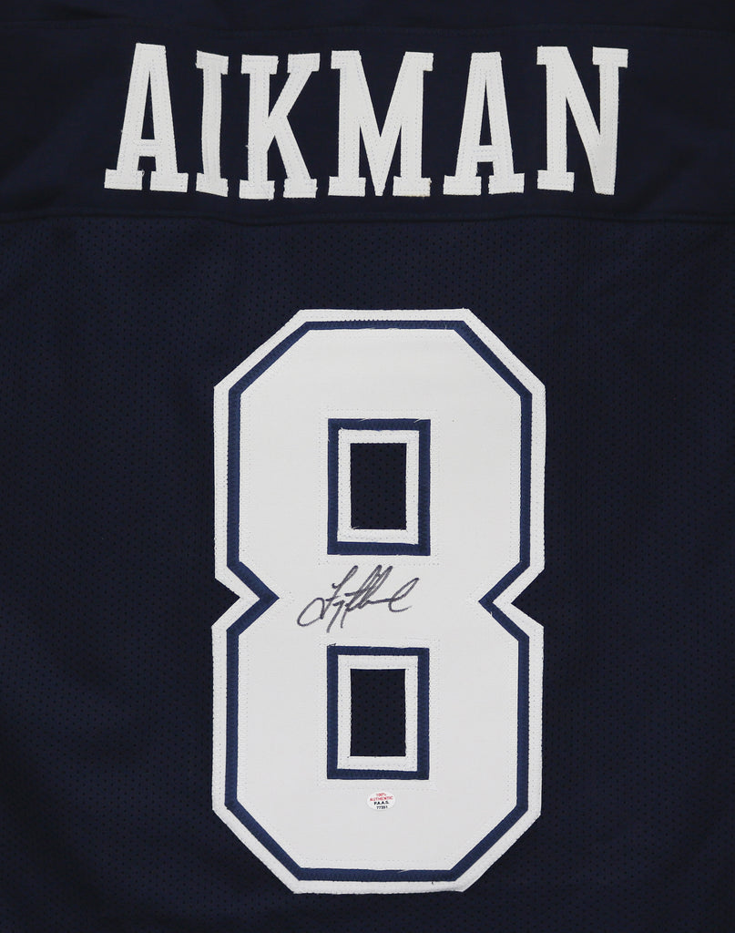 aikman autographed jersey