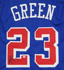 Draymond Green Golden State Warriors Signed Autographed Blue #23 Custom Jersey PAAS COA