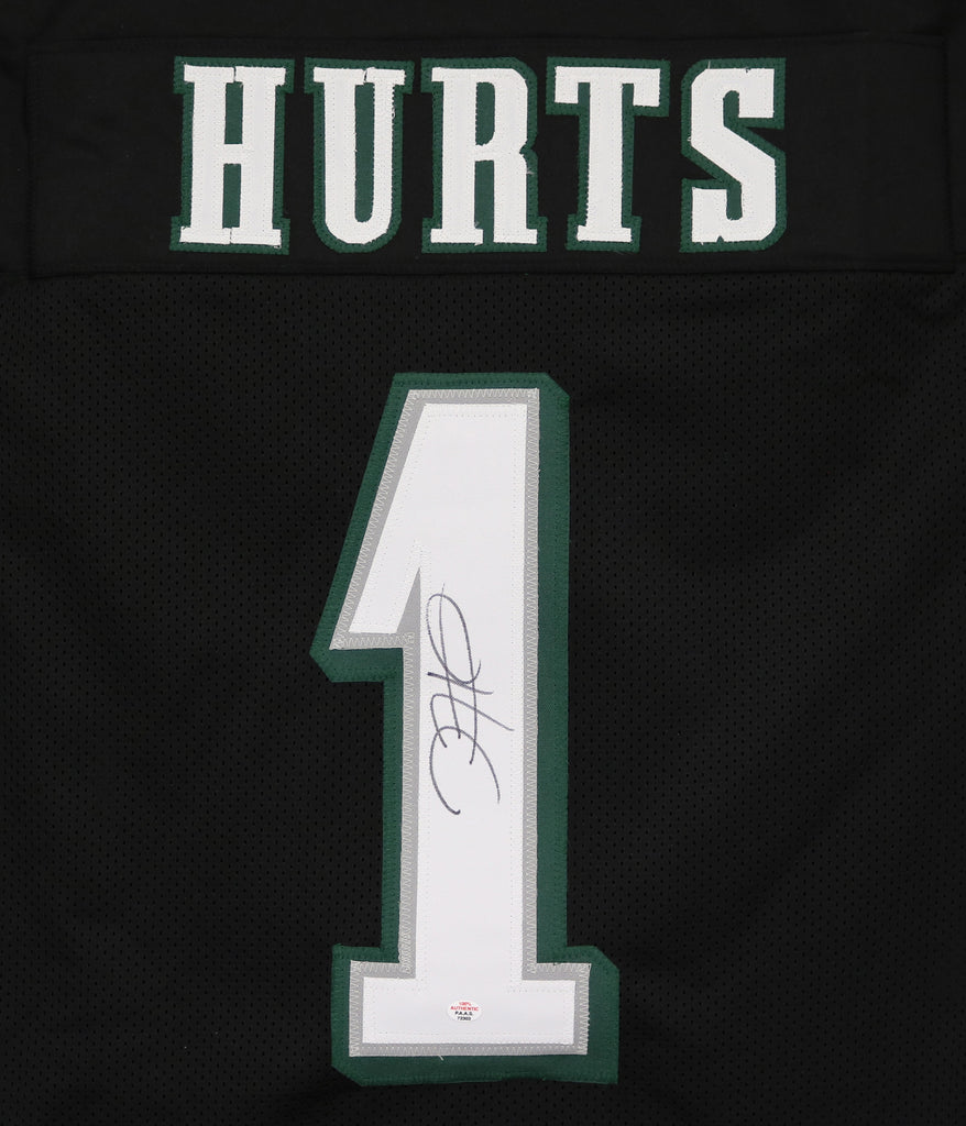 Jalen Hurts Philadelphia Eagles Signed Autograph Custom Jersey