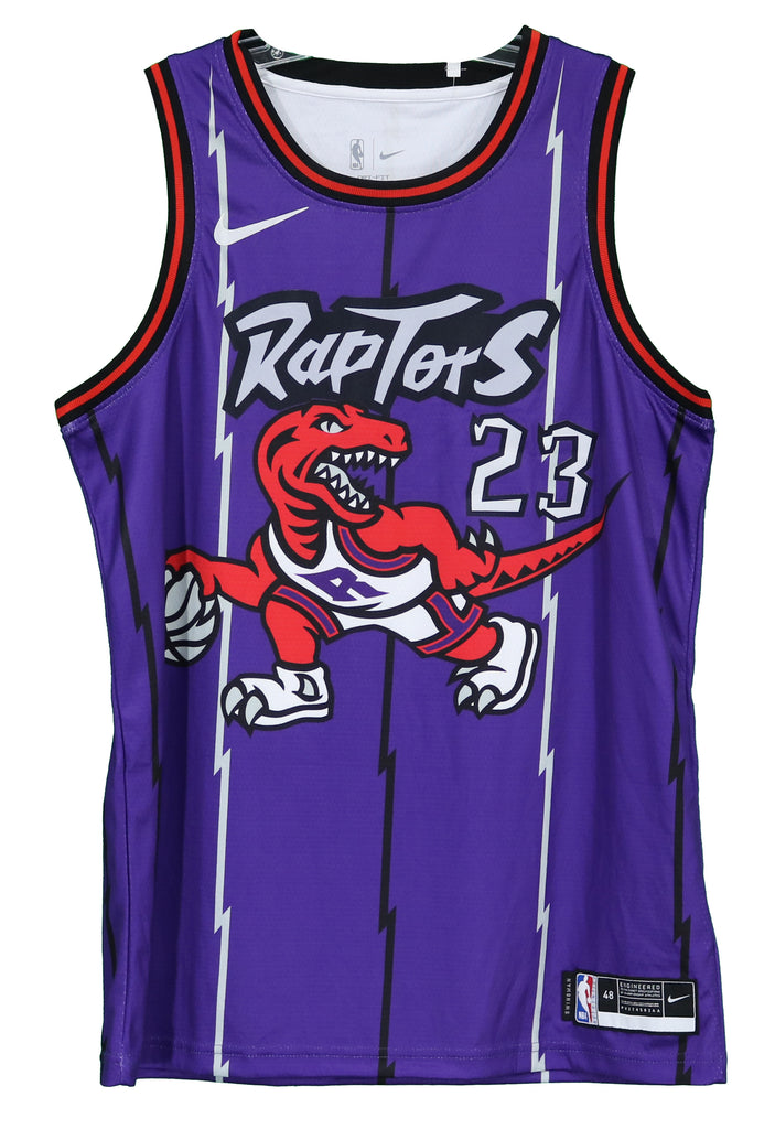 Fred VanVleet Toronto Raptors Signed Autographed Purple #23 Jersey