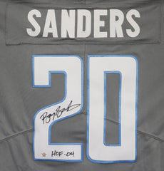 Barry Sanders Detroit Lions Signed Autographed Gray #20 Jersey PAAS COA