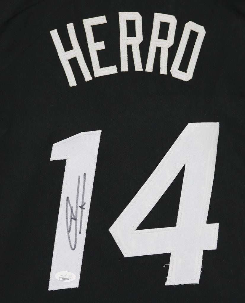 Tyler Herro Autographed Miami Heat White Custom Jersey (JSA)