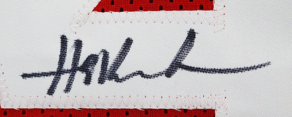 Houston Rockets Hakeem Olajuwon Autographed White Jersey The Dream
