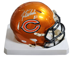 Justin Fields Chicago Bears Signed Autographed Flash Speed Mini Helmet PAAS COA