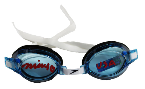 Missy Franklin Team USA Olympic Gold Medal Winner Signed Autographed Swim Goggles Heritage Authentication COA