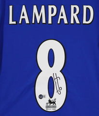 Frank Lampard Signed Autographed Chelsea Blue #8 Jersey Beckett Certification
