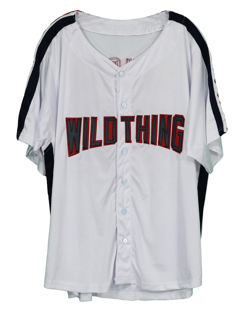 Charlie Sheen Signed Ricky Vaughn Major League Wild Thing Jersey