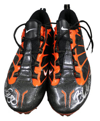 Brian Robiskie Cleveland Browns Signed Autographed Game Used Nike Football Cleats Shoes
