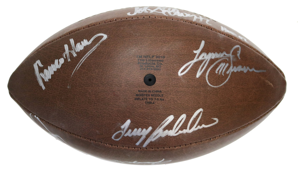 The Pittsburgh Steelers Greene Harris And Bradshaw Signatures Logo