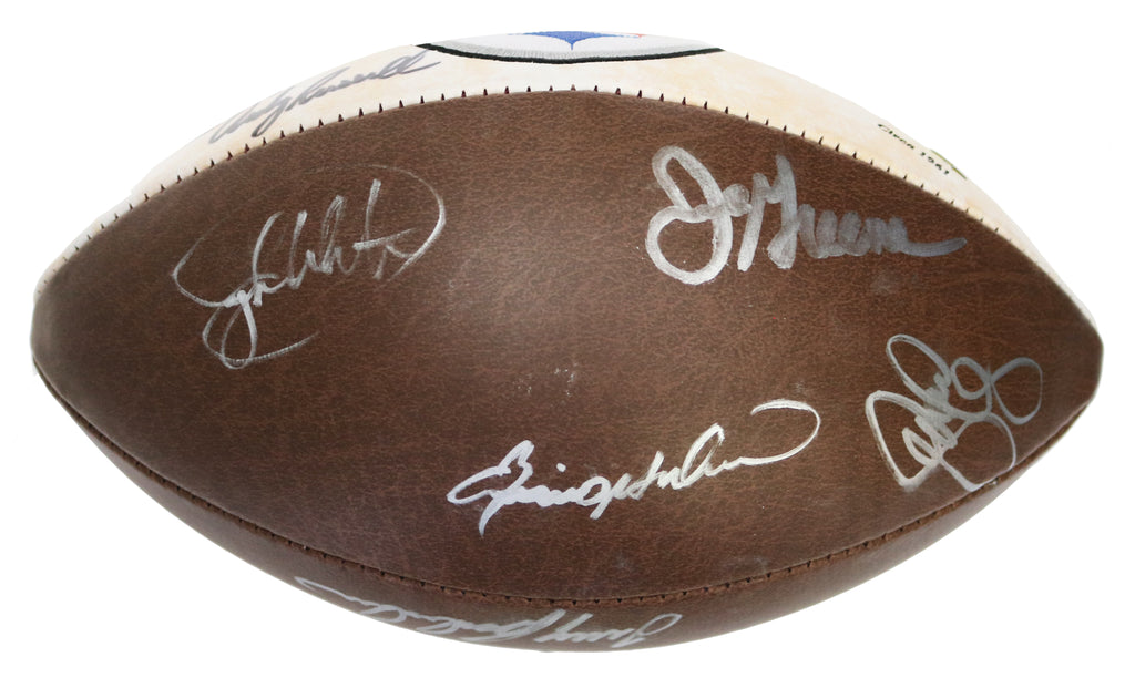 Pittsburgh Steelers Greene Harris and Bradshaw signatures 2023