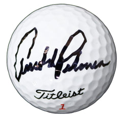 Arnold Palmer Signed Autographed Titleist Golf Ball AI COA with Display Holder