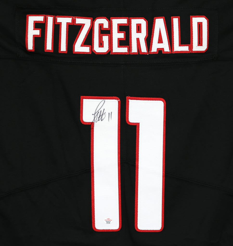 Larry Fitzgerald Arizona Cardinals Signed Autographed Black #11 Jersey –