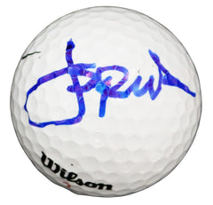 Jordan Spieth Signed Autographed Wilson Golf Ball Pinpoint COA with Display Holder