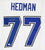 Victor Hedman Tampa Bay Lightning Signed Autographed White #77 Custom Jersey PSA COA