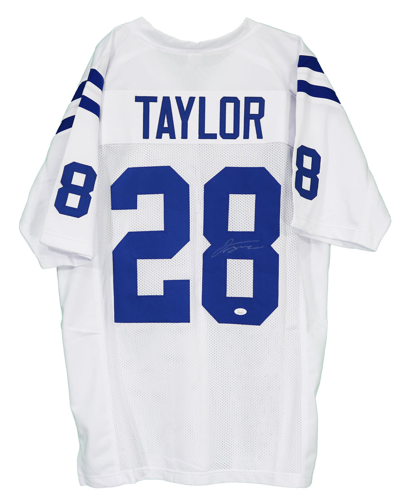 Jonathan Taylor Indianapolis Colts Autographed White #28 Custom