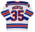 Mike Richter New York Rangers Signed Autographed White #35 Custom Jersey PSA COA