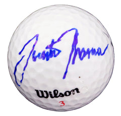 Justin Thomas Signed Autographed Wilson Golf Ball CAS COA with Display Holder