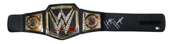 Hulk Hogan Signed Autographed WWE World Heavyweight Championship Toy Belt Global COA