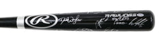New York Mets 2016 Team Signed Autographed Rawlings Big Stick Black Bat Authenticated Ink COA