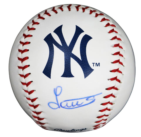 Luis Severino New York Yankees Signed Autographed Rawlings Official Major League Logo Baseball Global COA with Display Holder