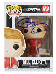 Bill Elliott Signed Autographed NASCAR FUNKO POP #03 Vinyl Figure Global COA