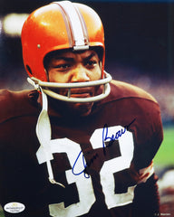 Jim Brown Cleveland Browns Signed Autographed 8" x 10" Photo Five Star Grading COA