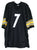Ben Roethlisberger Pittsburgh Steelers Signed Autographed Black #7 Custom Jersey Heritage Authentication COA